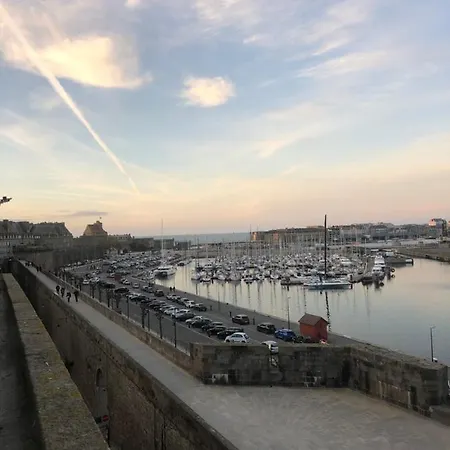 La Hune Vauban - Appartement Avec Vue Mer & Port Saint-Malo Exterior photo